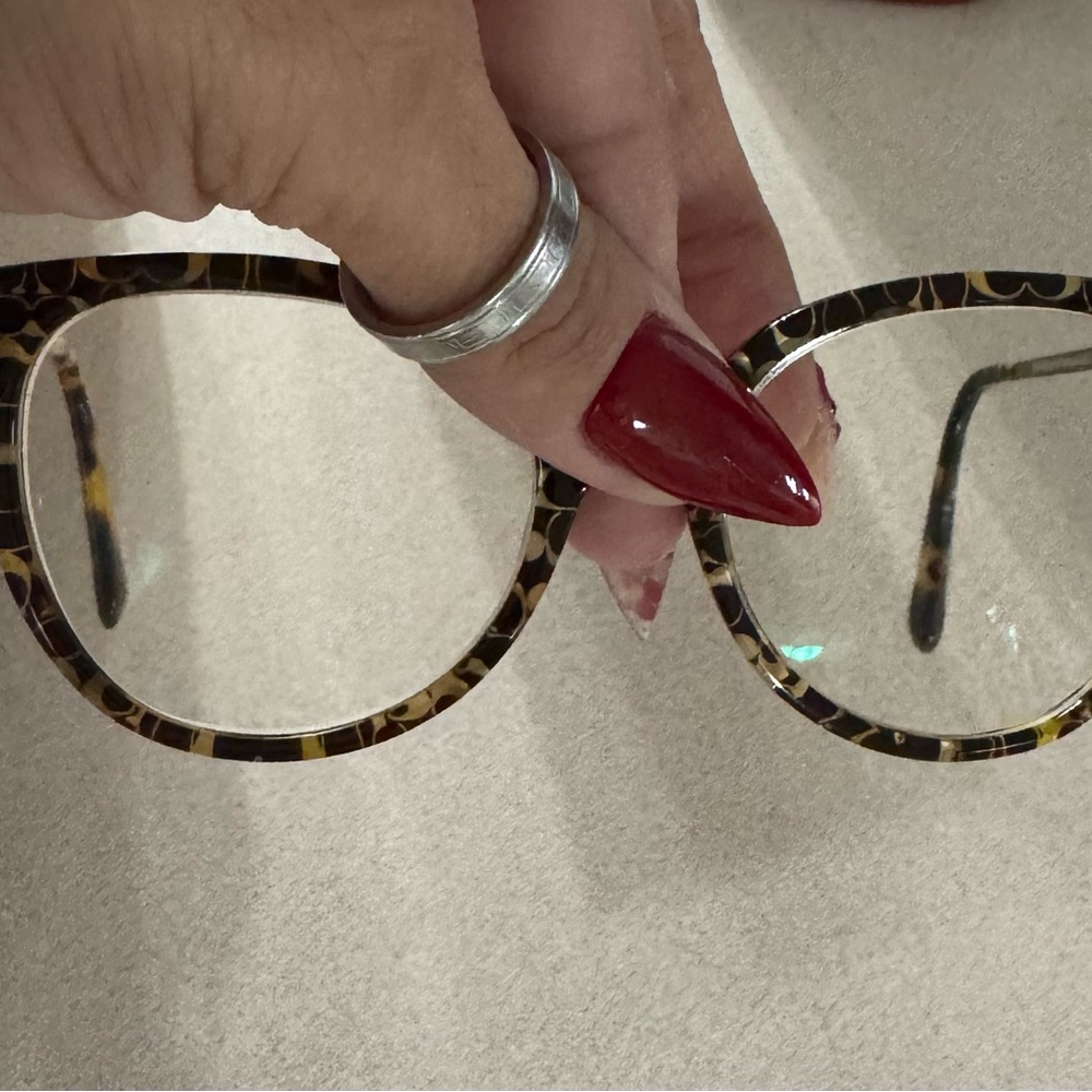 Coach  Leopard Pattern Sunglasses - Picture 3 of 6